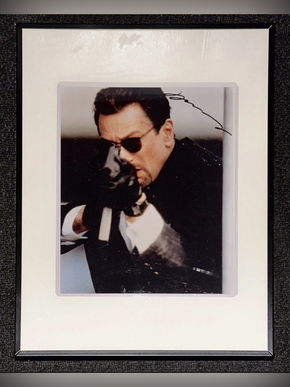 ROBERT DENIRO AUTOGRAPHED 8 X 10 PHOTO HEAT AUTO COA SHOWTIME SPORTS MEMORABILIA